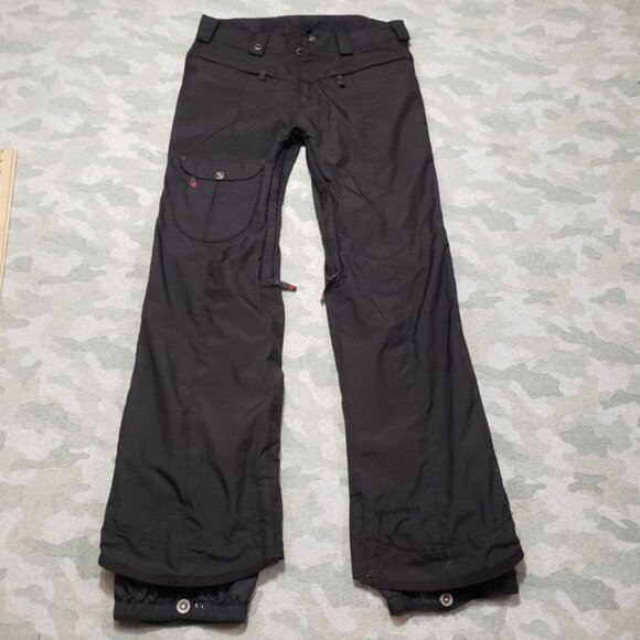 Mission Six Pants Mens Small Black Falcon Series Ski Snowboard - Picture 1 of 6